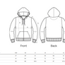 SUDADERA CAPUCHA Y CREMALLERA