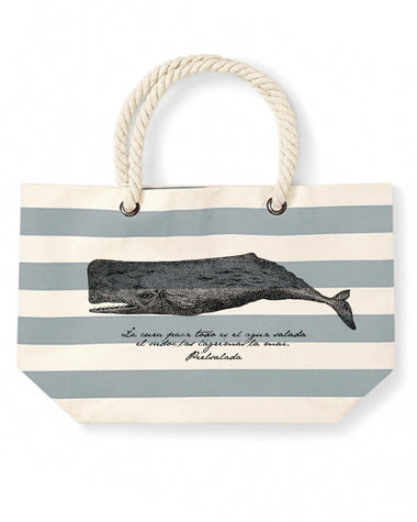The whale Beach Bag 