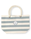 Striped Beach Bag 