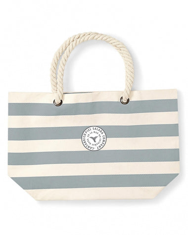 Striped Beach Bag 