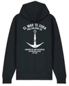 SUDADERA CAPUCHA Y CREMALLERA