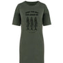 Sardines - Vestido Camiseta Kaki