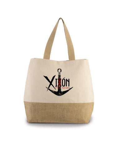 Xixón - Bolsa Grande de Algodón y Yute
