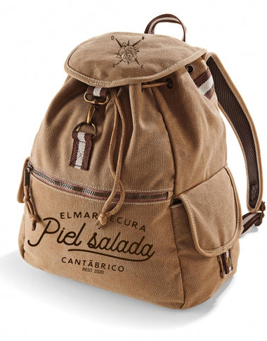 Vintage canvas backpack 