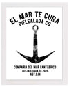 El Mar Te Cura , Print